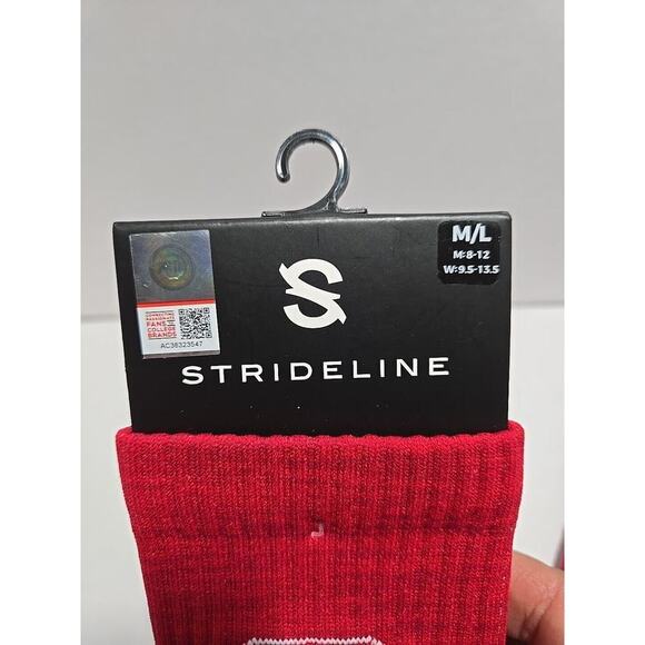 New Strideline Stanford Cardinal Crew Socks Men's 2-Pack Knit M/L (8-12) NCAA - Picture 4 of 6
